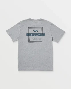 RVCA VA FORWARD SHORT SLEEVE TEE Athletic Heather Clearance