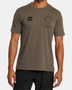 RVCA VA MARK TEE Mocha Discount