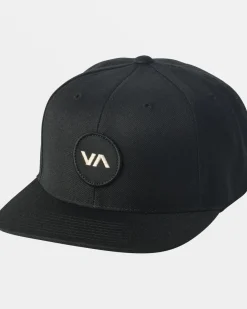 RVCA VA PATCH SNAPBACK HAT Black Online