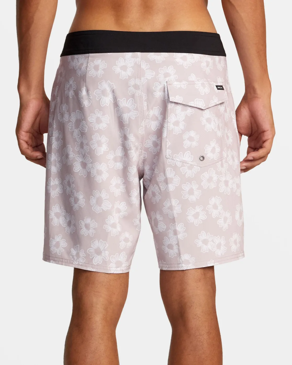 RVCA VA PIGMENT 18" BOARDSHORTS Pale Mauve Clearance