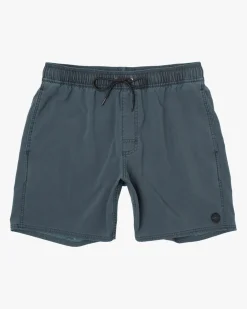 RVCA VA PIGMENT ELASTIC WAIST 17" BOARDSHORTS Rvca Black Online