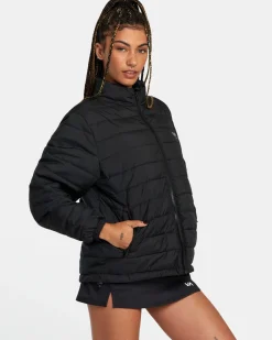 RVCA VA PUFFER JACKET Black Outlet