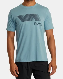 RVCA VA BLUR TEE Haze Best
