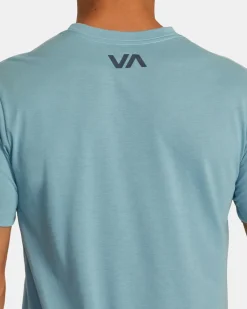 RVCA VA BLUR TEE Haze Best