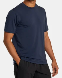 RVCA VA SPORT BALANCE TECHNICAL TRAINING TEE Indigo Best