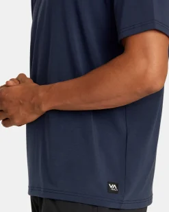 RVCA VA SPORT BALANCE TECHNICAL TRAINING TEE Indigo Best