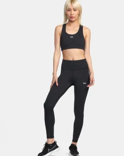 RVCA VA SPORT COMPRESSION TIGHTS Black Outlet