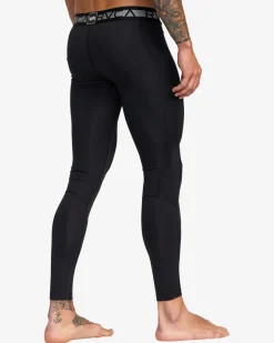 RVCA VA SPORT COMPRESSION TIGHTS Black Discount