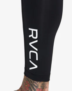RVCA VA SPORT COMPRESSION TIGHTS Black Discount
