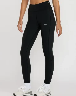 RVCA VA SPORT COMPRESSION TIGHTS RVCA Black
