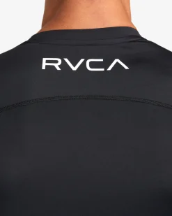 RVCA VA SPORT LONG SLEEVE COMPRESSION TOP Black Outlet