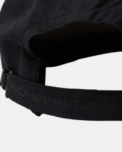 RVCA VA SPORT RUNNER BASEBALL HAT Black Clearance