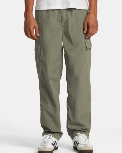 RVCA VACANCY CARGO PANTS Sage Leaf Clearance