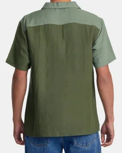 RVCA VACANCY SHORT SLEEVE SHIRT Surplus Sale