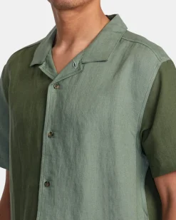 RVCA VACANCY SHORT SLEEVE SHIRT Surplus Sale