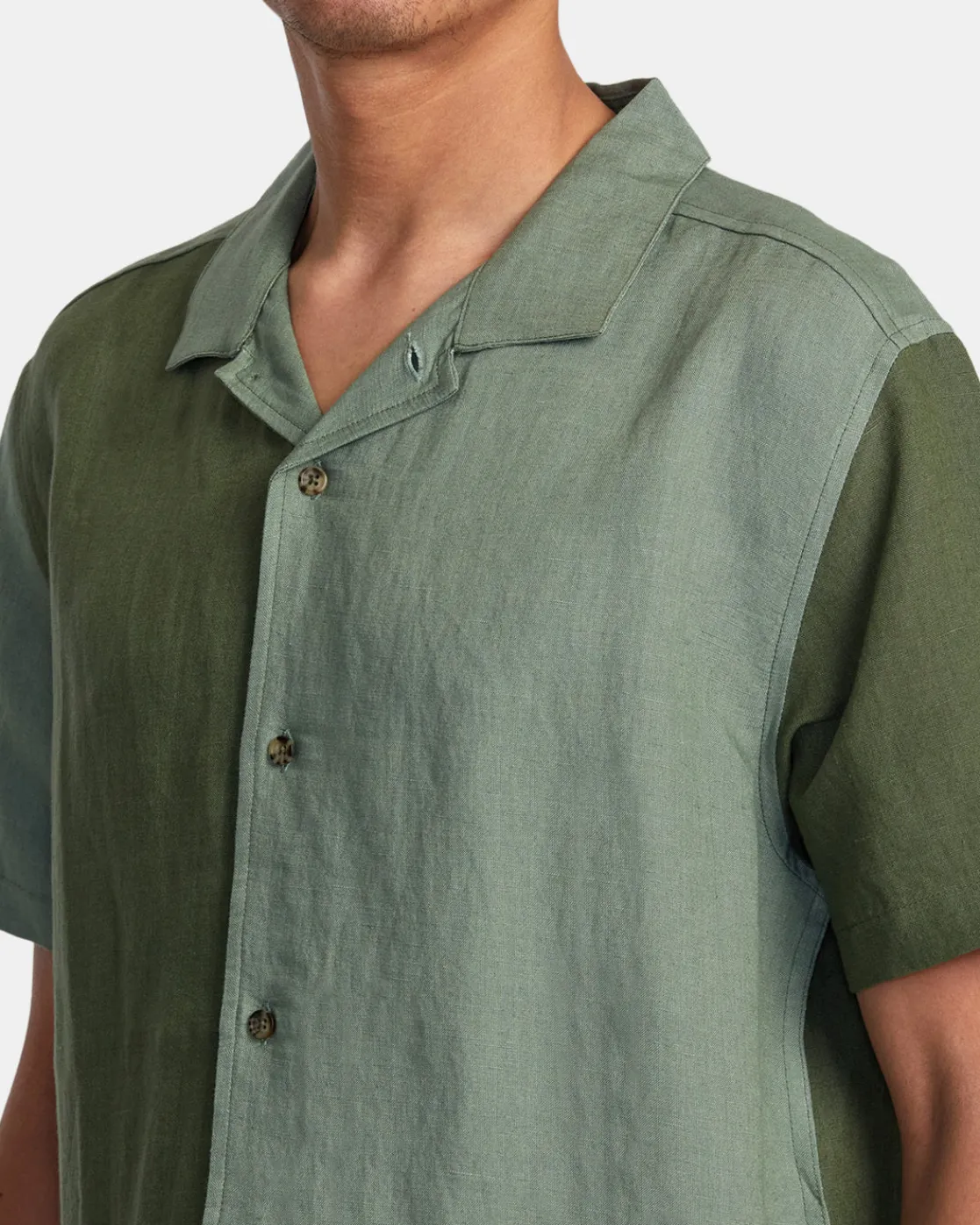 RVCA VACANCY SHORT SLEEVE SHIRT Surplus Sale