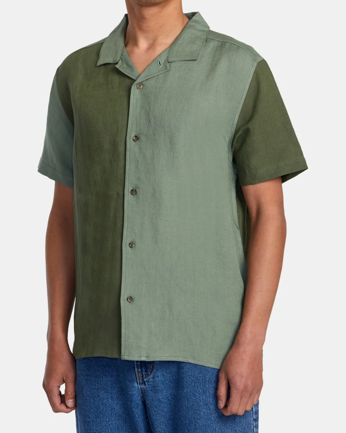 RVCA VACANCY SHORT SLEEVE SHIRT Surplus Sale