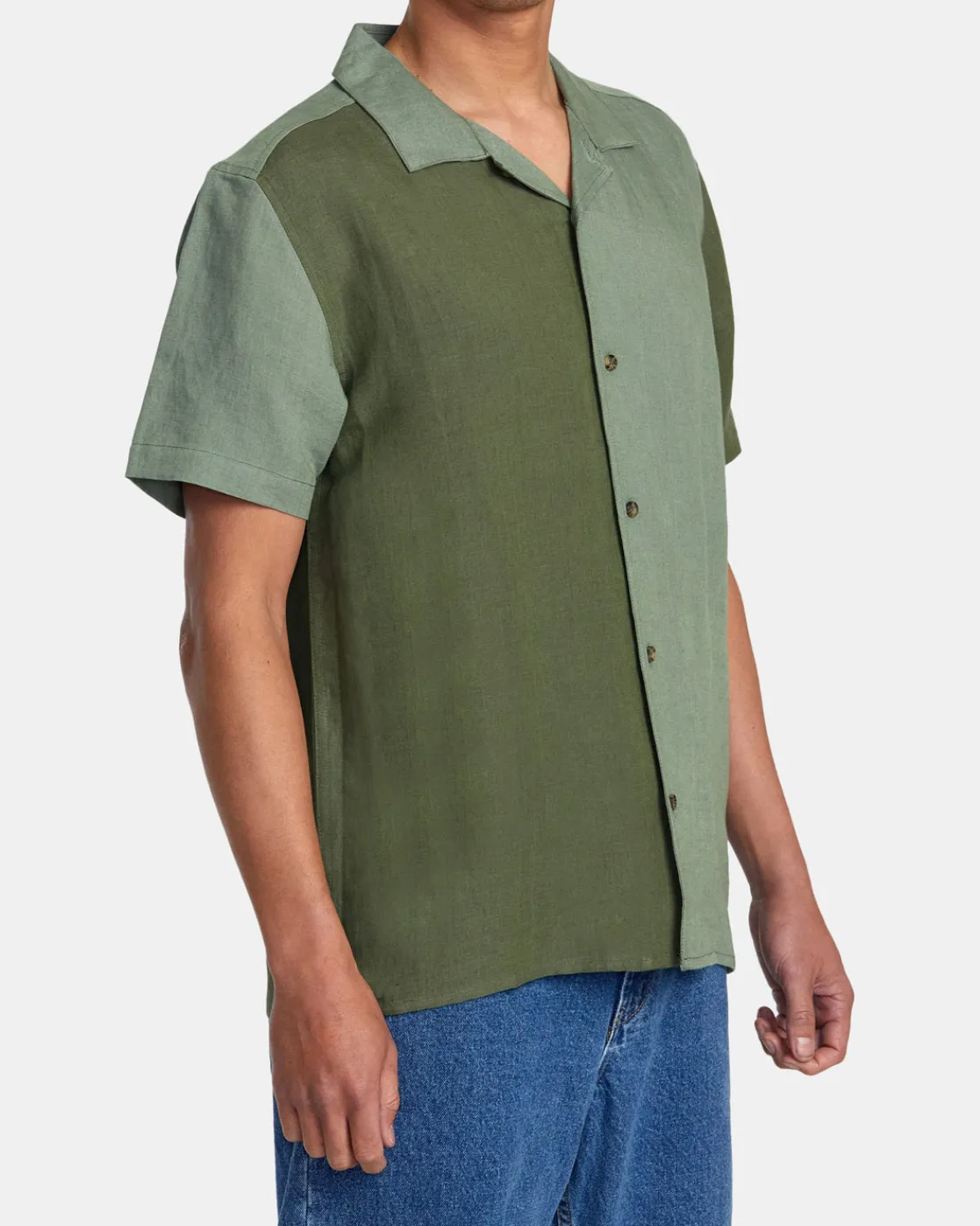 RVCA VACANCY SHORT SLEEVE SHIRT Surplus Sale