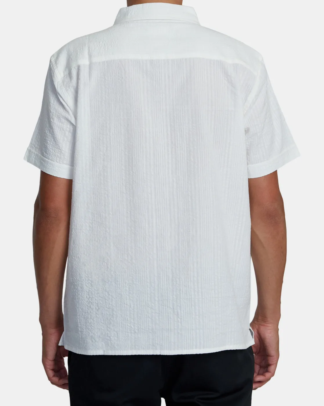 RVCA VACANCY SHORT SLEEVE SHIRT Natural Discount