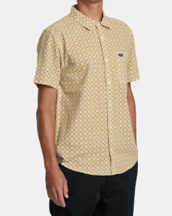 RVCA VACATIONIST SHORT SLEEVE SHIRT Sol