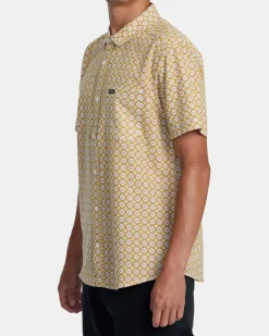 RVCA VACATIONIST SHORT SLEEVE SHIRT Sol