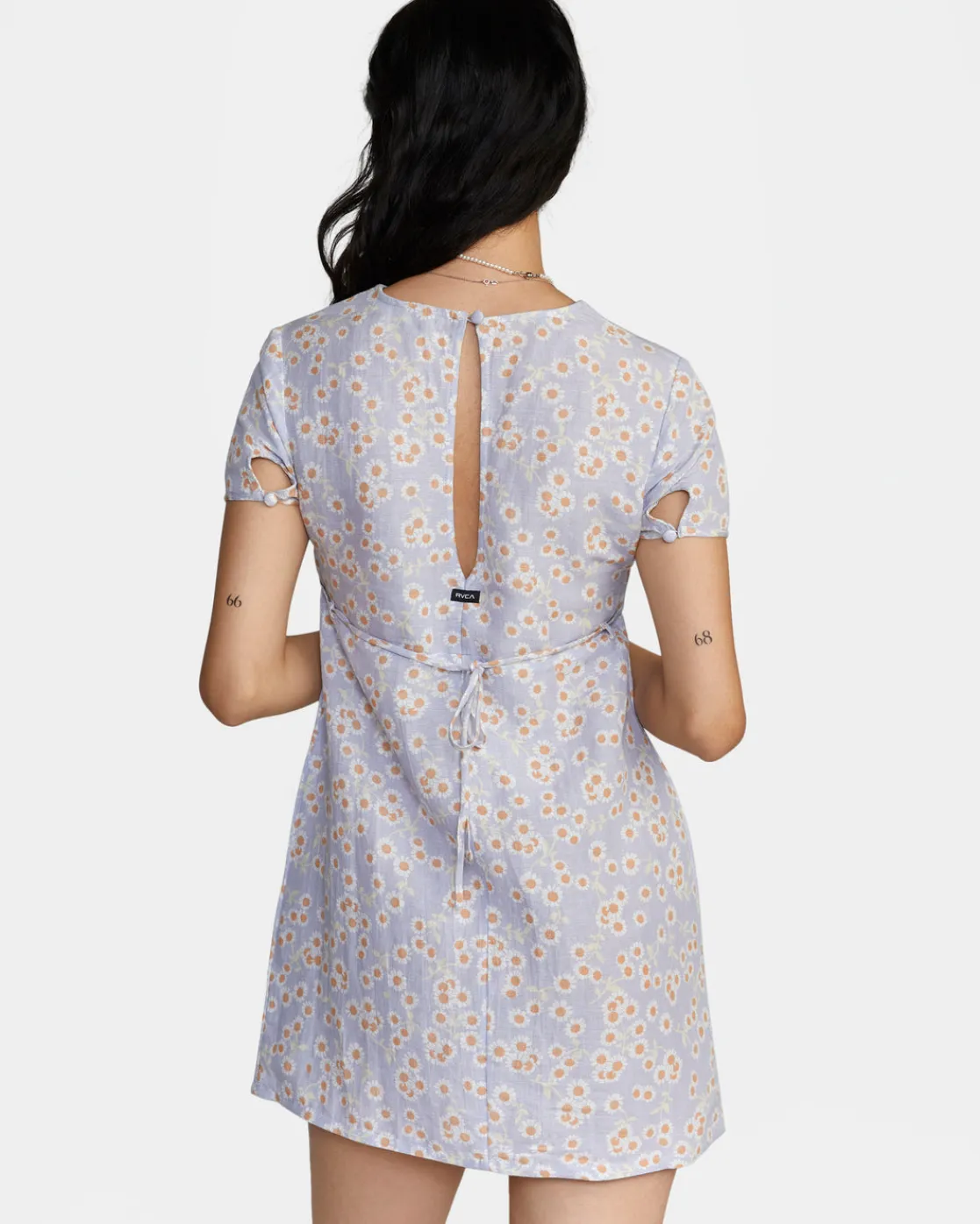RVCA VEDA MINI DRESS Cosmic Sky Best
