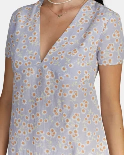 RVCA VEDA MINI DRESS Cosmic Sky Best