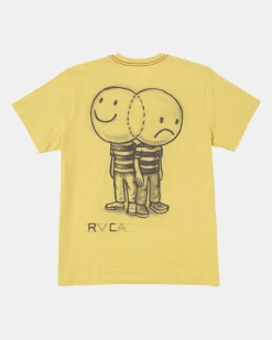RVCA VENN DIAGRAM TEE Jojoba