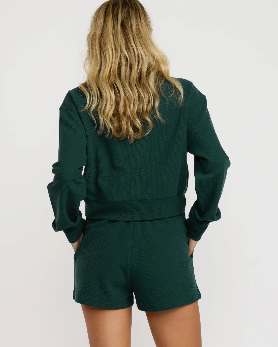 RVCA WAFFLE POPS SHORT Pine Hot