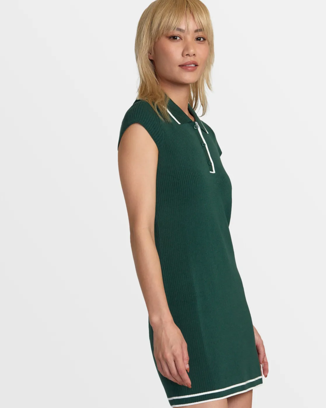 RVCA WEDNESDAY SWEATER DRESS Pineneedle