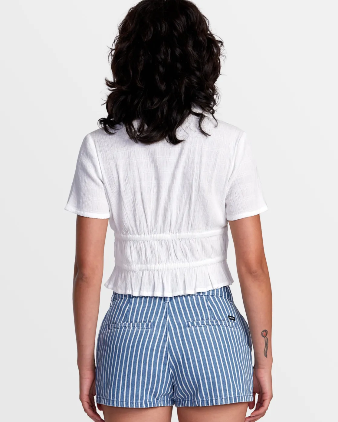 RVCA WEEKEND DENIM SHORTS Washed Indigo Best