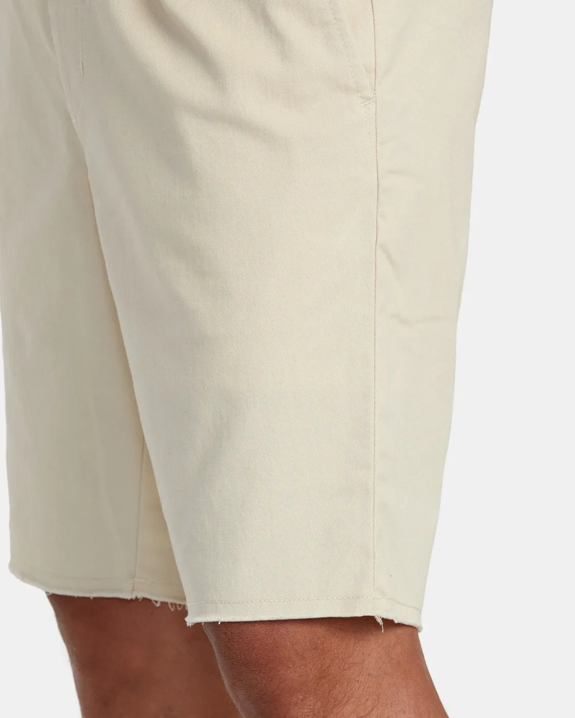 RVCA WEEKEND ELASTIC WAIST SHORTS Latte Clearance