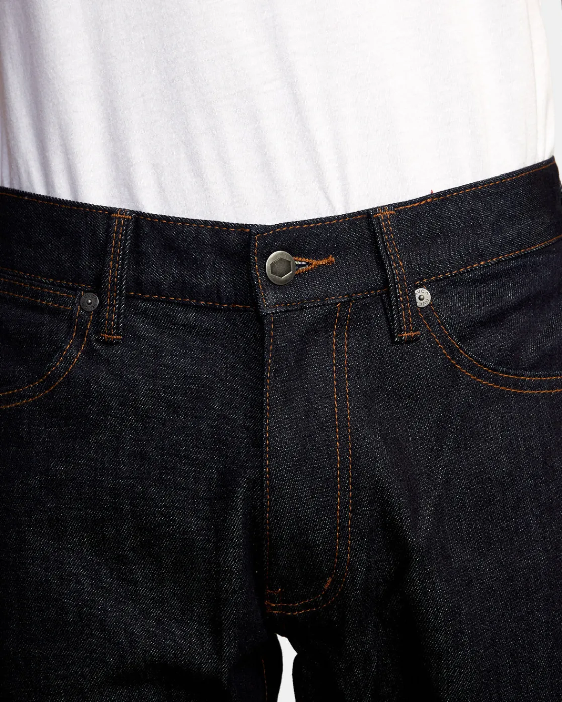 RVCA WEEKEND STRAIGHT FIT JEANS Dark Indigo Outlet