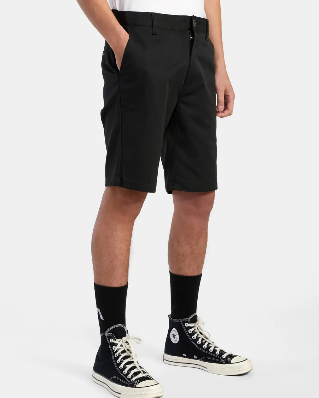 RVCA WEEKEND STRETCH 20" SHORTS Black Outlet
