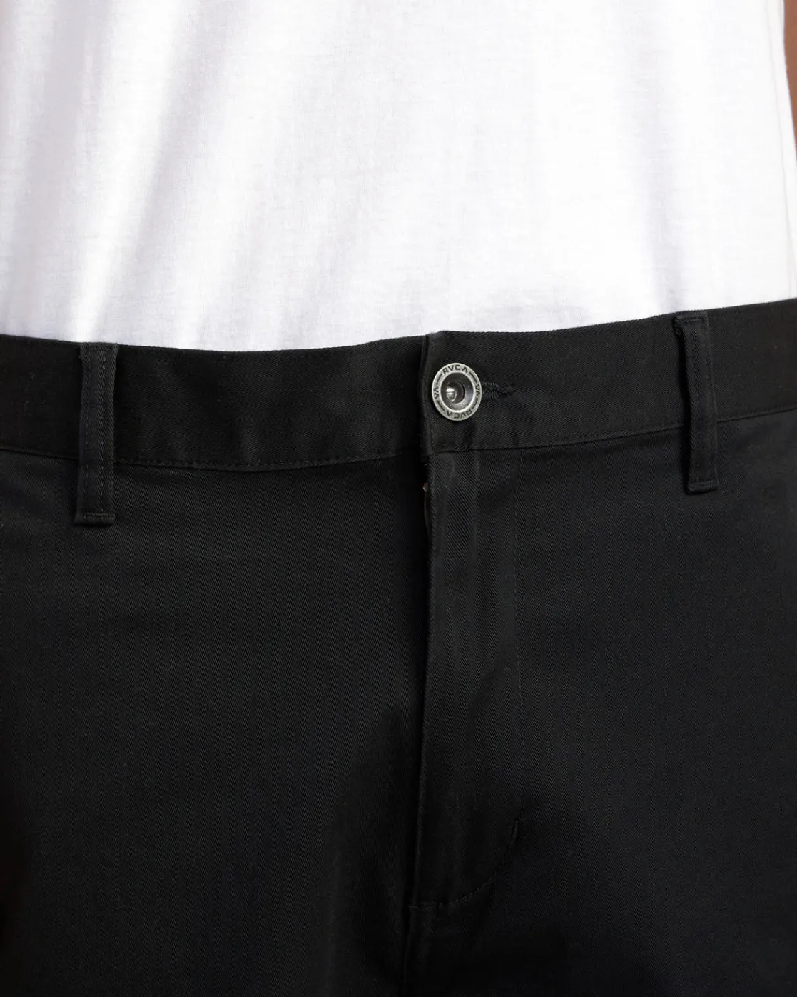 RVCA WEEKEND STRETCH 20" SHORTS Black Outlet