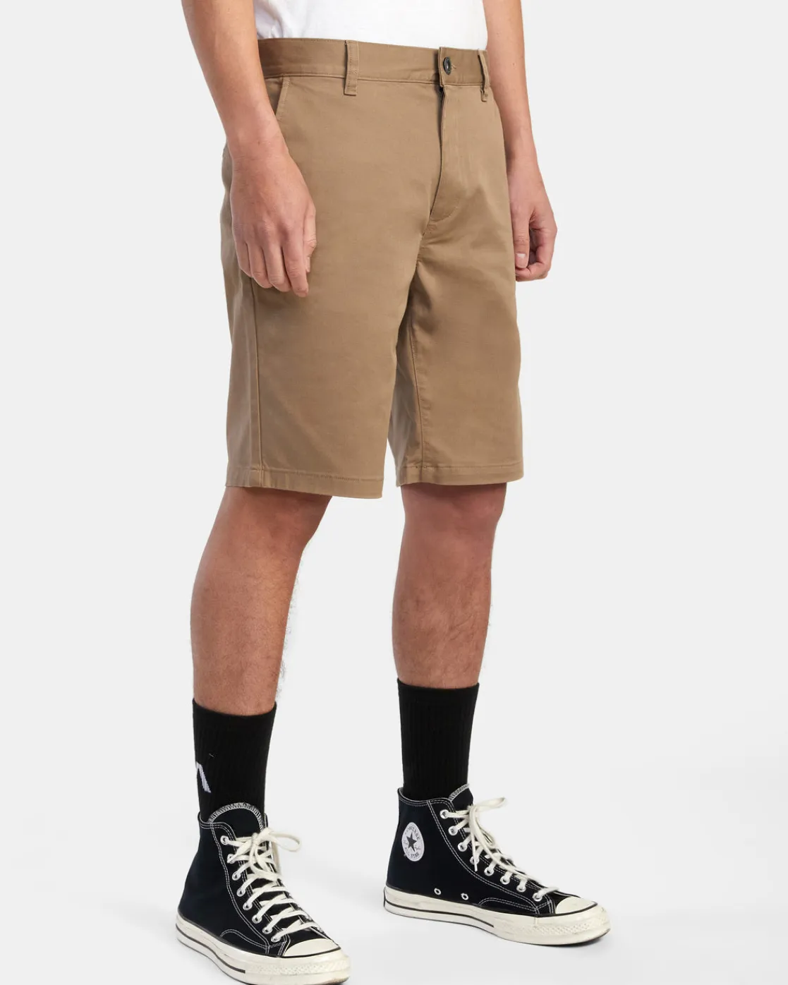 RVCA WEEKEND STRETCH 20" SHORTS Dark Khaki Sale