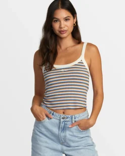 RVCA WESTSIDE CROP TOP Multi