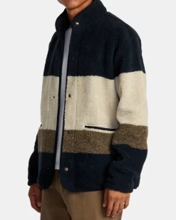 RVCA WESTWOOD SNAP JACKET Dark Khaki Hot