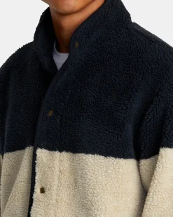 RVCA WESTWOOD SNAP JACKET Dark Khaki Hot