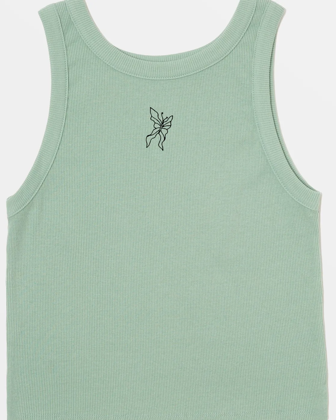 RVCA WIDE RIB TANK TOP Green Haze Discount
