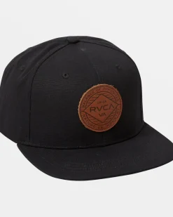 RVCA WORDMARK SNAPBACK HAT Black