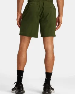 RVCA YOGGER STRETCH 17" ATHLETIC SHORTS Jungle New