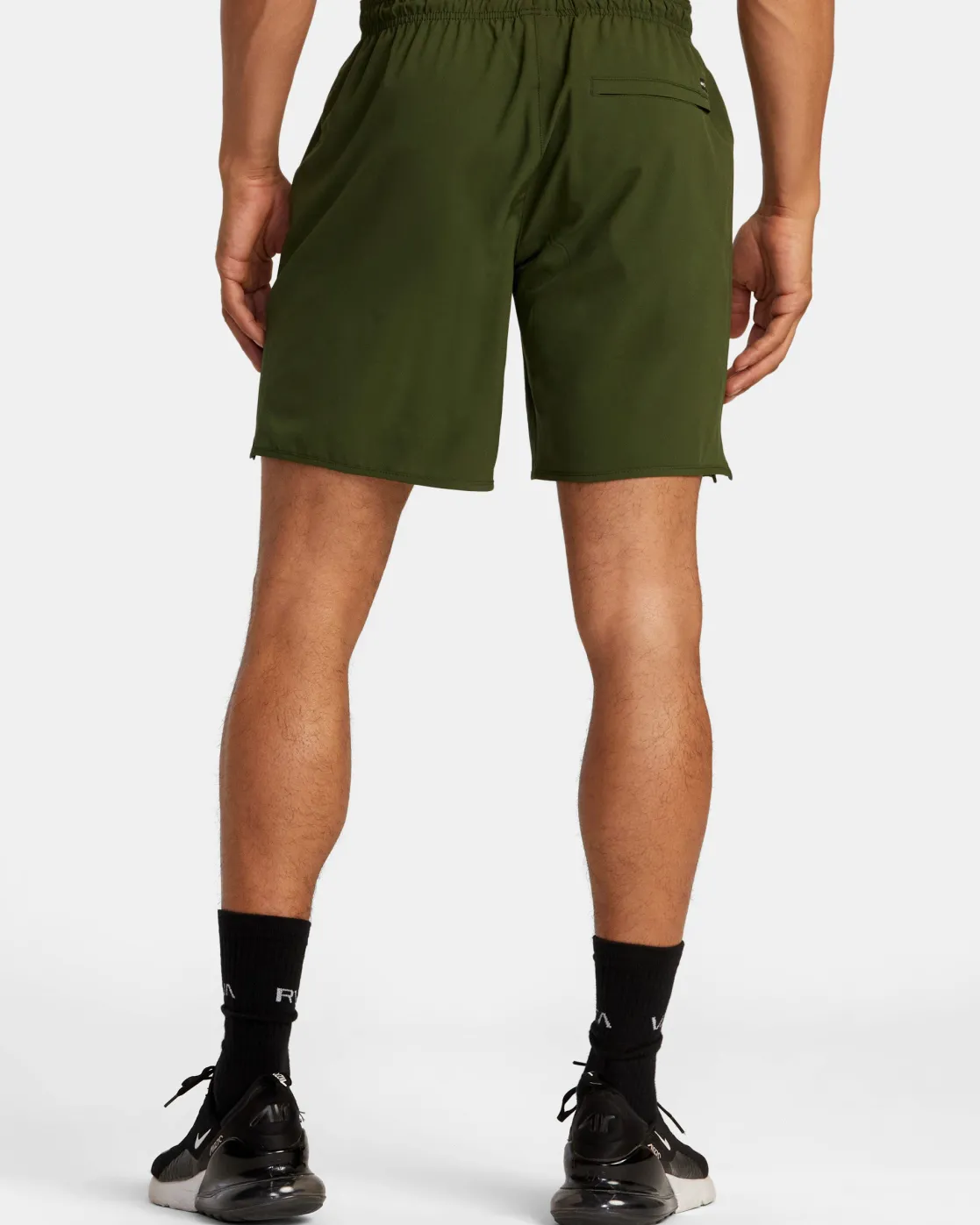 RVCA YOGGER STRETCH 17" ATHLETIC SHORTS Jungle New