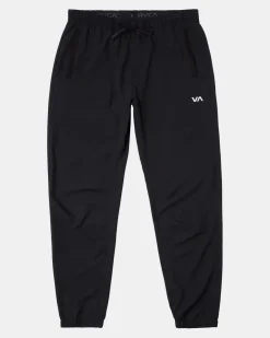 RVCA YOGGER TRACK PANTS II Black Outlet