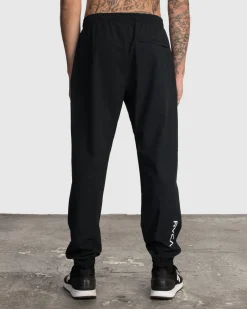 RVCA YOGGER TRACK PANTS II Black Outlet