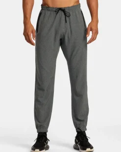 RVCA YOGGER TRACK PANTS II Charcoal Heather Sale