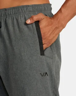 RVCA YOGGER TRACK PANTS II Charcoal Heather Sale