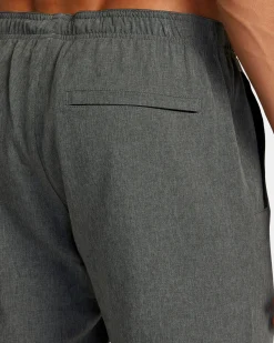 RVCA YOGGER TRACK PANTS II Charcoal Heather Sale
