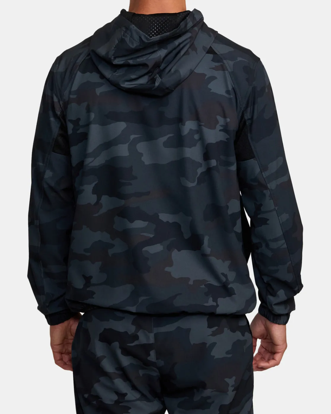 RVCA YOGGER ZIP-UP HOODED JACKET II Camo New