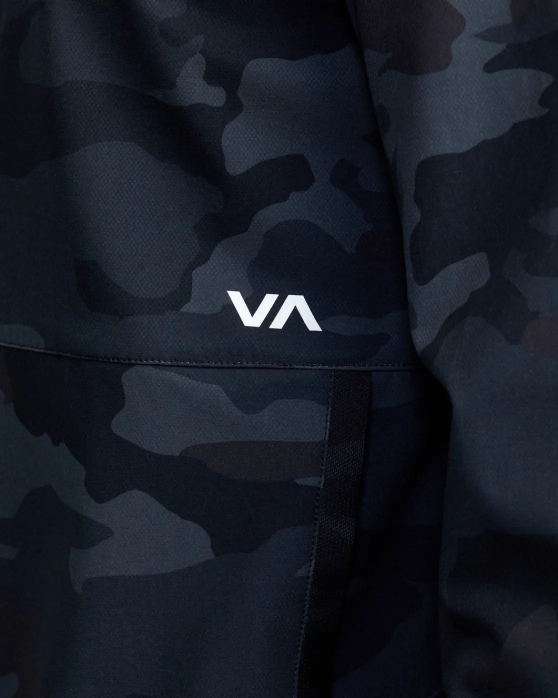 RVCA YOGGER ZIP-UP HOODED JACKET II Camo New